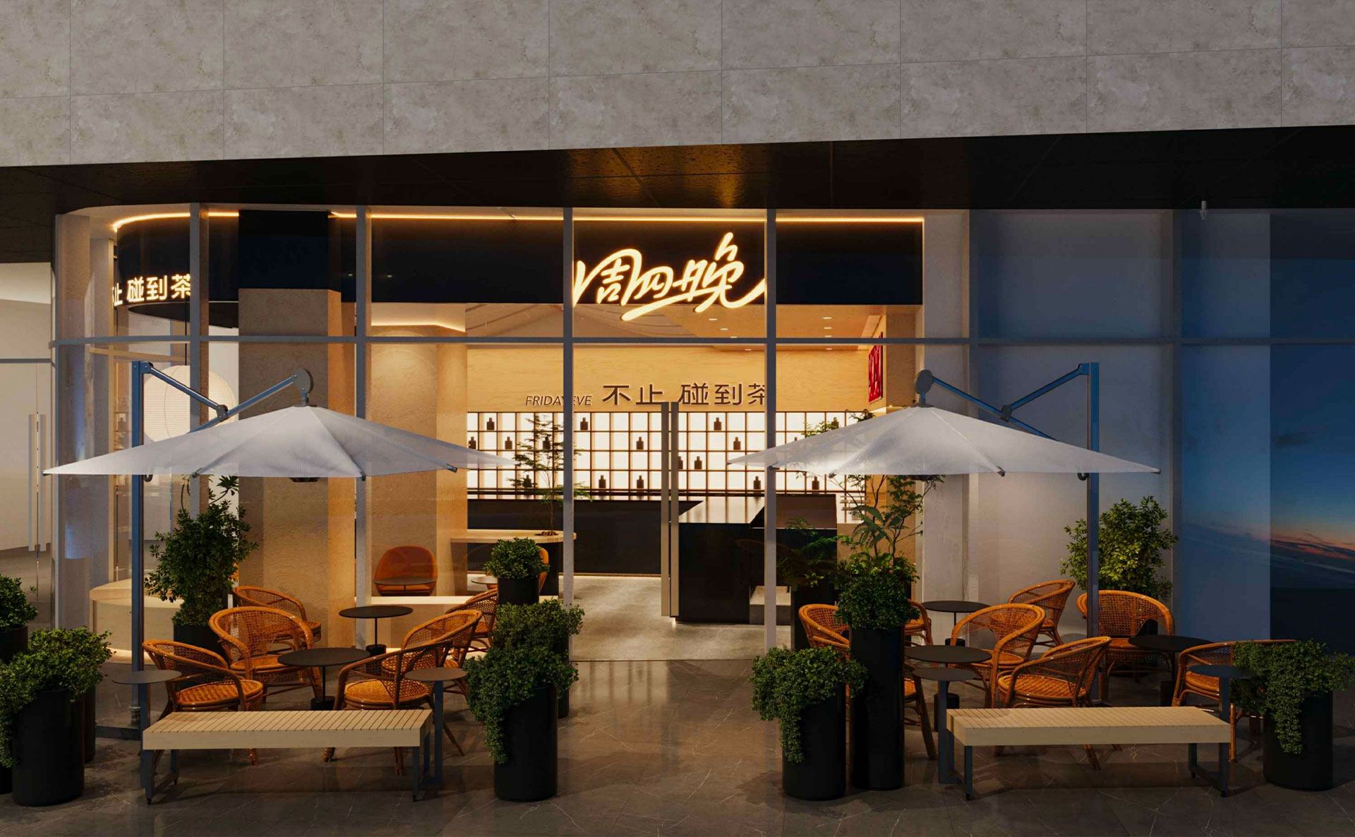 杭州滨江银泰店效果图