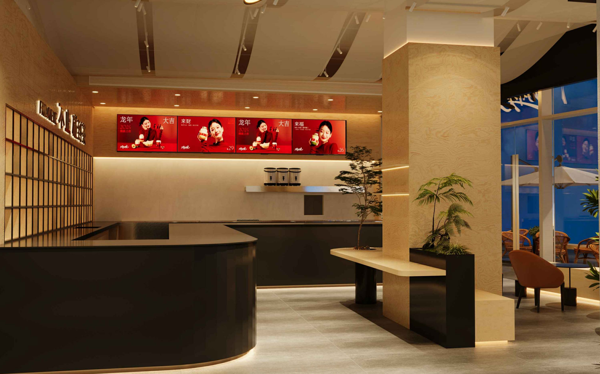 杭州滨江银泰店效果图